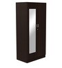 Genesys 2 Door Wardrobe in Cold Rain Finish with Mirror