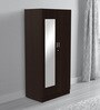 Genesys 2 Door Wardrobe in Cold Rain Finish with Mirror