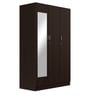 Genesys 3 Door Wardrobe with Mirror in Cola Rain