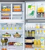 Godrej 331L 2 Star Frost-free Double Door Refrigerator (RT EONVIBE 346B 25 HCF, Silver White Meadow)