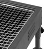 Table Top Lightweight Barbeque Grill with Stand & pack of 12 skewers