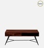 Goines Sheesham Wood Coffee Table in Scratch Resistant Honey Oak Finish