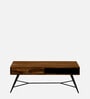 Goines Sheesham Wood Coffee Table in Scratch Resistant Provincial Teak Finish