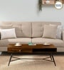 Goines Sheesham Wood Coffee Table in Scratch Resistant Provincial Teak Finish