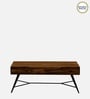 Goines Sheesham Wood Coffee Table in Scratch Resistant Provincial Teak Finish
