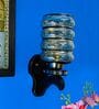 Gold Wooden Novelty Wall Light (Brown)