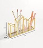 Golden Aidan Metal Multipurpose Make Up Organiser