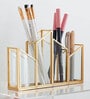 Golden Aidan Metal Multipurpose Make Up Organiser