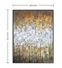 Gold & Silver Novara Canopy Canvas Wall Painting