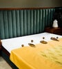 Gold   Upcycled from Silk Bed Throws  Collection