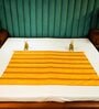 Gold   Upcycled Silk Fabric Bed Throws  Collection
