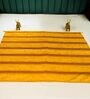 Gold   Upcycled Silk Fabric Bed Throws  Collection