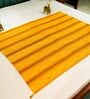 Gold   Upcycled Silk Fabric Bed Throws  Collection