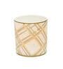 Gold & White 230 Ml Ceramic Coffee Mugs