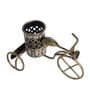 Bicycle Gold & White Metal Pen
Stand