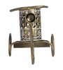 Bicycle Gold & White Metal Pen
Stand