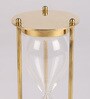 Gold, Brass & Glass Hour glass