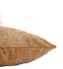 Gold Solid Polyester Blend 24 x 24 Inches Cushion Cover