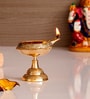 Gold Brass Diya