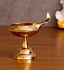 Gold Brass Diya