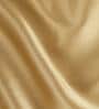 Gold Solid 210TC Satin 17 x 27 Inches Pillow Covers (Set of 2)