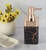 Gold 300 ml Acrylic Liquid Soap Dispenser 