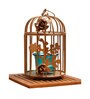 Erina Gold Metal (Set Of 2) Hanging Tea Light Holders