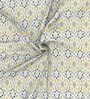 Gold Abstract 200 TC 100% Cotton Queen Sized Bed Sheets with 2 Pillow Covers
