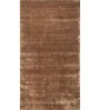 Gold Abstract Viscose 6 ft X 9 ft Hand Tufted Rectangle Carpet