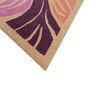 Gold Abstract Wool 6'5 ft X 9'8 ft Hand Tufted Carpet