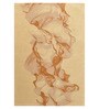 Gold Abstract Wool 6 ft x 9 ft Hand Tufted Carpet