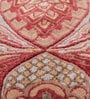 Gold Abstract Wool and Viscose 6 ft X 9 ft Hand Tufted Carpet