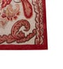 Gold Abstract Wool and Viscose 6 ft X 9 ft Hand Tufted Carpet