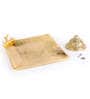 Gold Aluminium 15 Inch Square Appetizer Platters