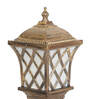 Gold Aluminium 9 Watt Gate Light