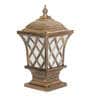Gold Aluminium 9 Watt Gate Light