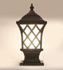 Gold Aluminium 9 Watt Gate Light