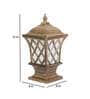 Gold Aluminium 9 Watt Gate Light