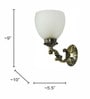 Prato Gold Aluminium and Glass Wall Sconces