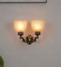 Salerno Gold Aluminium and Glass Wall Sconces