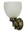 Prato Gold Aluminium and Glass Wall Sconces