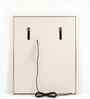 Gold Aluminium Frame LED Rectangular Wall Mirror 18 X 24 In