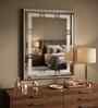 Gold Aluminium Frame LED Rectangular Wall Mirror 24 X 30 In
