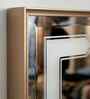Gold Aluminium Frame LED Rectangular Wall Mirror 24 X 30 In