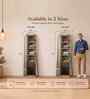 Gold Aluminium Frame Full Arch Long Floor Mirror 18 X 60 In