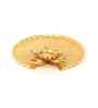 Gold Aluminium Pooja Thali