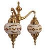 Imprisoned Gold Aluminium Wall Sconces