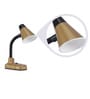 Chic Gold Adjustable Study Lamp With Plastic Base