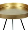 Gold & Black Detachable Table