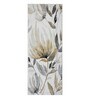 Gold and Grey Floral Polypropylene 5 ft x 2 ft Machine Made Runner